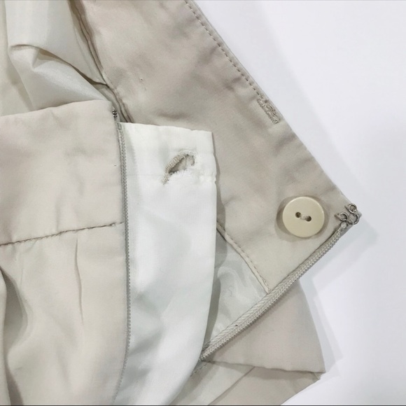 BUNDLE Express White & Tan Shorts - Picture 2 of 5